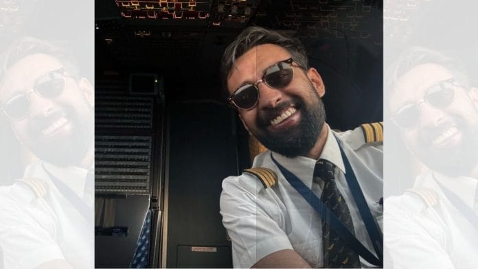 Air India pilot Sudeep Vashistha who tested positive for psychoactive substance. | LinkedIn/ Sudeep Vashistha