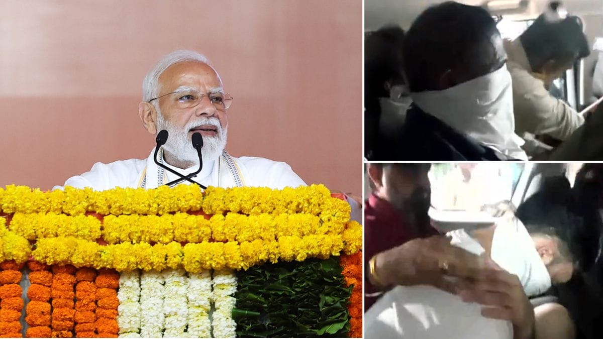 Police Detain Two, Recover Gun Ahead of Modi Mumbai Event