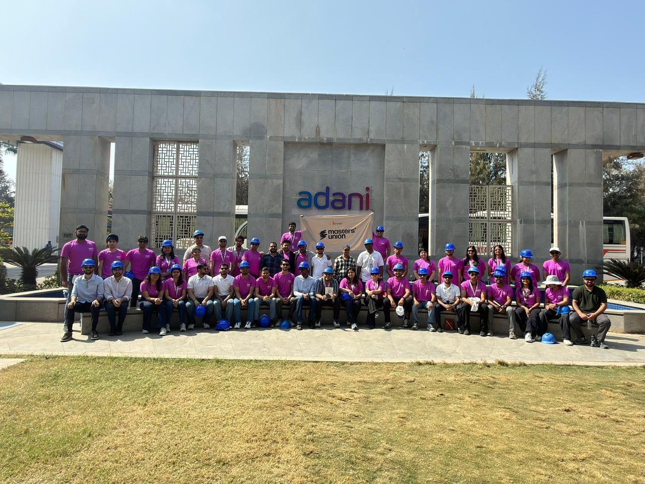 PGP Bharat students at an Adani plant in Gujarat | Photo by special arrangement