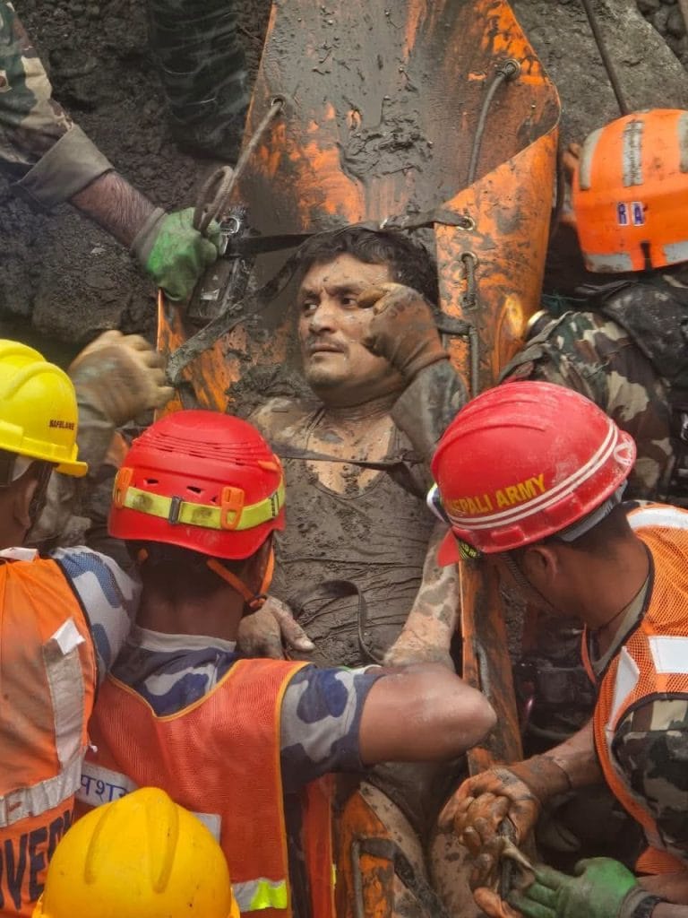 When the Nepal Army rescued Kabir Mahajan, his legs were almost paralysed from the waist down | By special arrangement