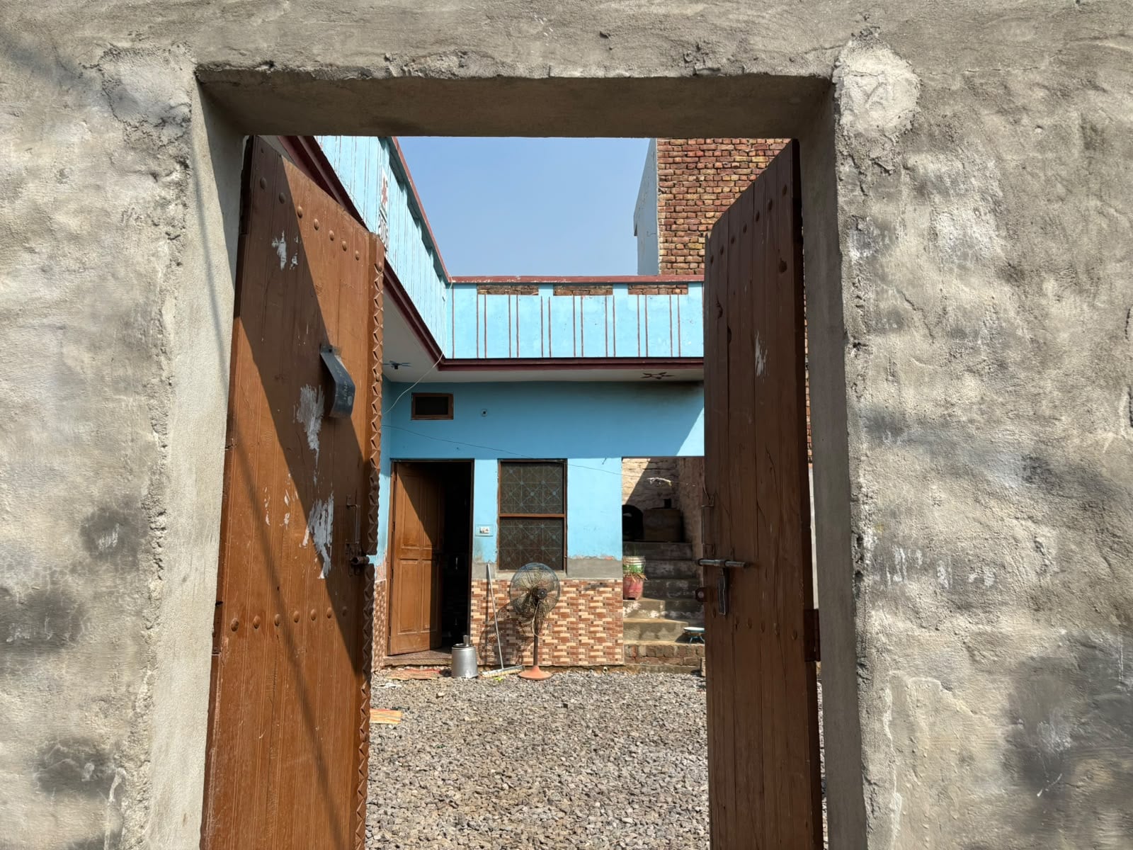 Aarti’s home in Arya Nagar, Hisar. Her family claims no association with her after her marriage | Samridhi Tewari/ThePrint