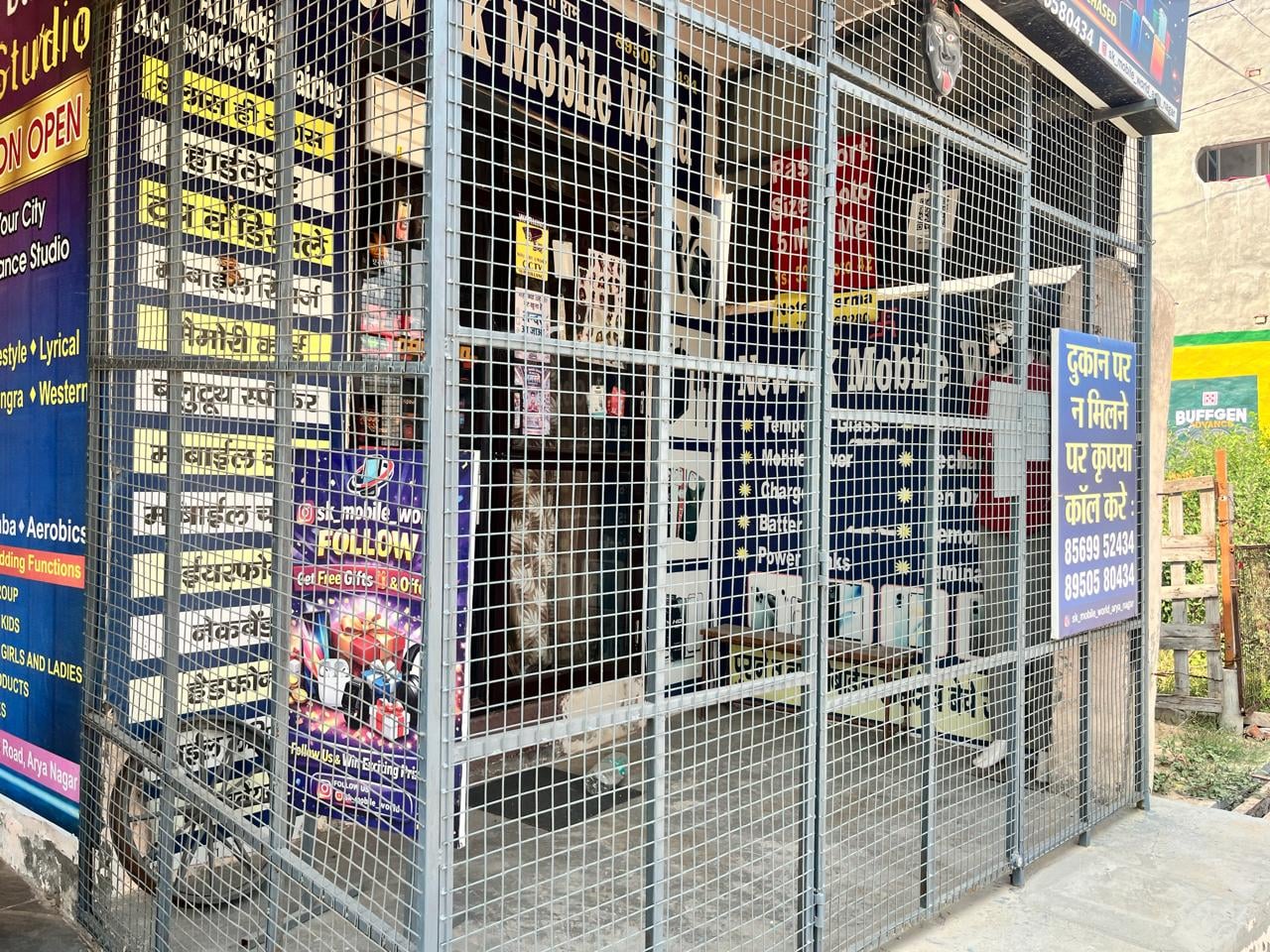 Before getting married, Shravan ran a mobile shop which saw good business. Now it remains locked | Saqiba Khan/ThePrint