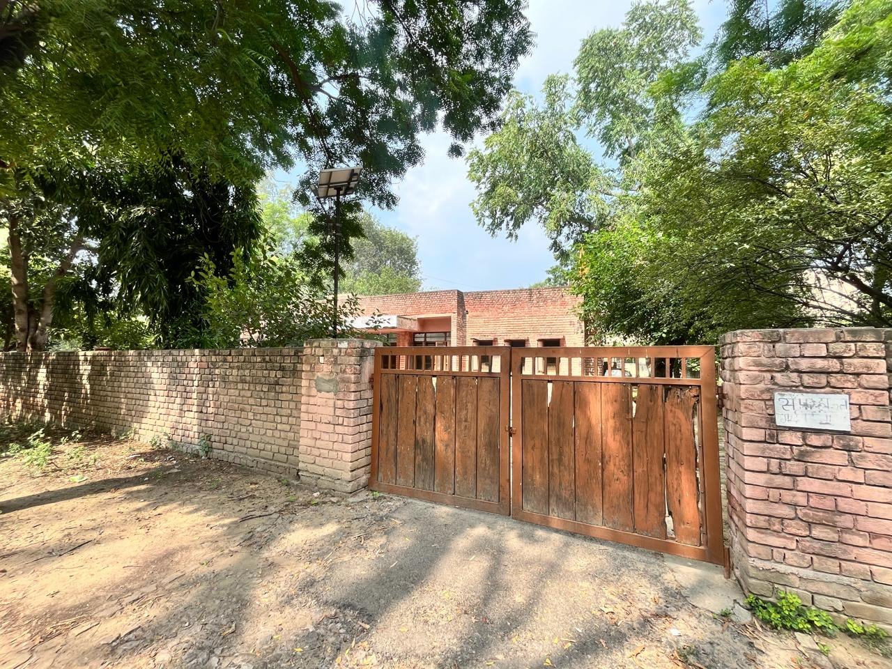 A safe house meant for runaway couples in Hisar district tucked away in a forest. Haryana Police provide protection for couples | Saqiba Khan/ThePrint