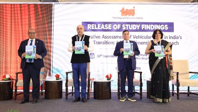 Titled the ‘Comparative Assessment of Vehicular Fuels in India’s Energy Transition', the study was formally launched at the Taj Mahal Hotel, Delhi | By special arrangement
