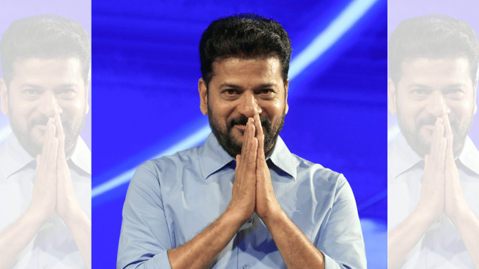 Telangana CM Revanth Reddy arrives at The Conclave 2026, organised by Pratidin Media Network, in New Delhi on Monday. | ANI