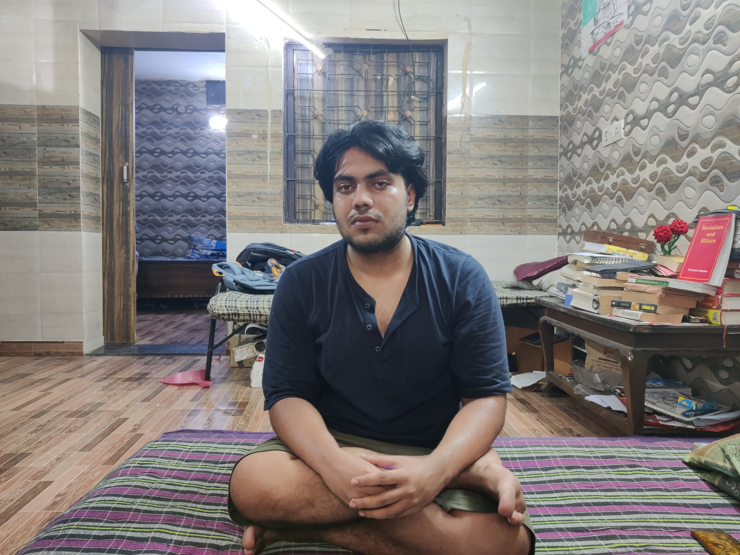 Sachin, a Ramjas student who earlier lived in a PG, has now moved to a private accommodation due to soaring rent | Harini TS | ThePrint