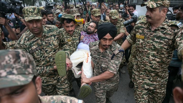 Photos of the Week: Dissent rises from the streets of the capital