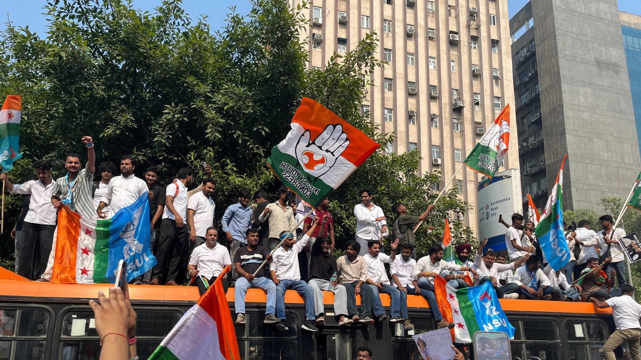 Oppn Delhi Police registers two FIRs over Oppn protest march to Supreme ...