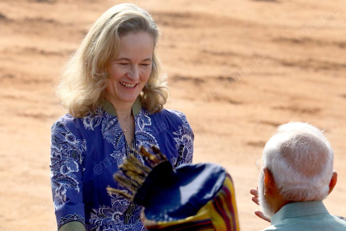Liechtenstein's Princess Sophie at Rashtrapati Bhavan | Praveen Jain/ThePrint