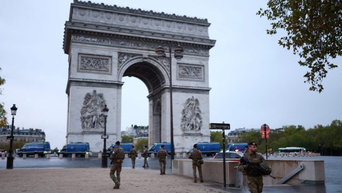 French soldiers from the 