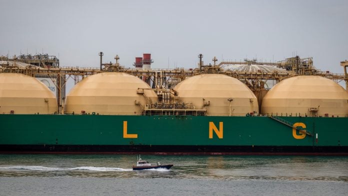 Representational Image | Storage tanks aboard the liquified natural gas (LNG) tanker LNG River Niger at the port of Barcelona, Spain, on Thursday, April 30, 2026. After weeks of fuel inflation across Asia and Europe, higher pump prices are now starting to intensify in the US as war-driven energy shocks show little sign of abating. | Bloomberg