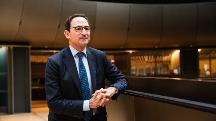 Blackstone Group COO Jonathan D. Gray stares into the distance.