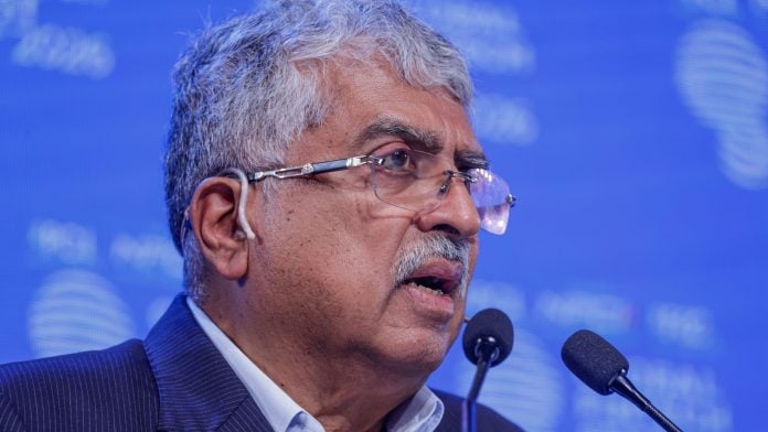Nandan Nilekani Photographer: Dhiraj Singh/Bloomberg