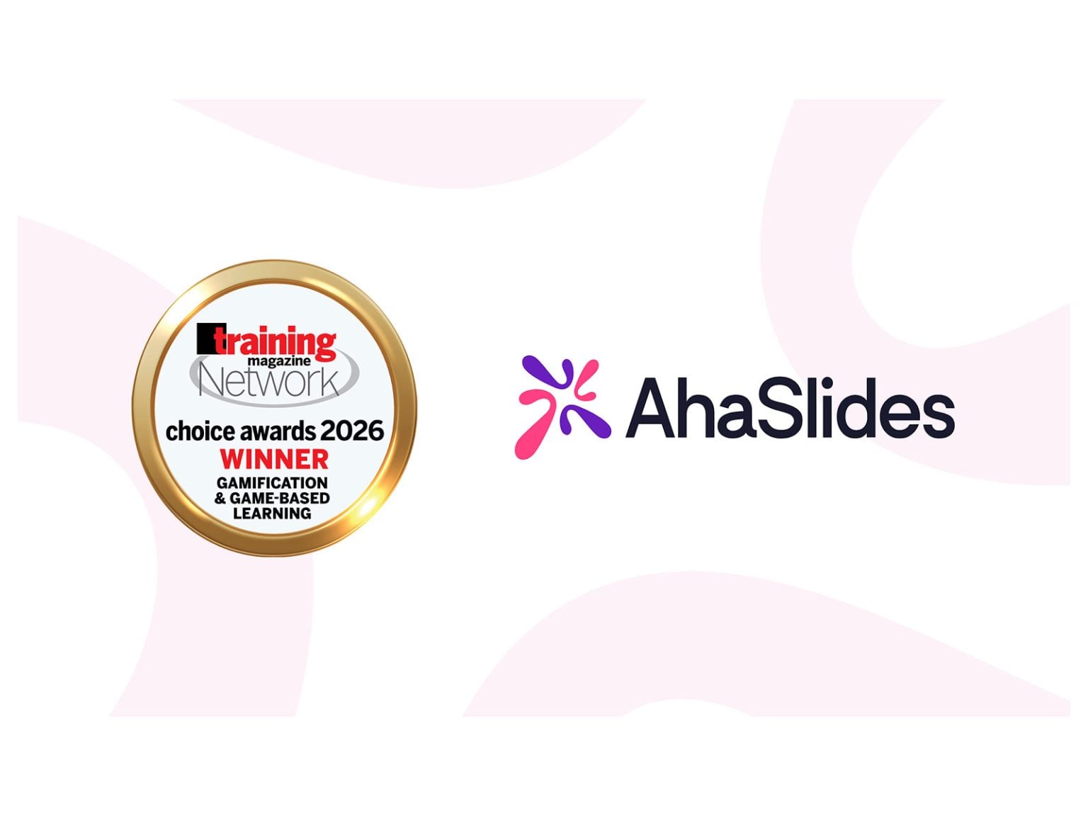 AhaSlides wins 2026 Training Magazine Network Choice Award for ...