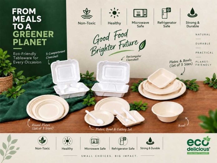 Ecodelicious Pulp Sees Rising Global Demand for PFAS-Free Bagasse Tableware as Packaging Rules Take Effect