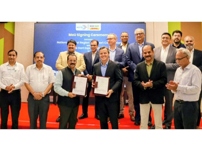 Blue Dart and NCRTC Sign MoU to Explore Express Parcel Movement on the Delhi-Meerut Namo Bharat Corridor