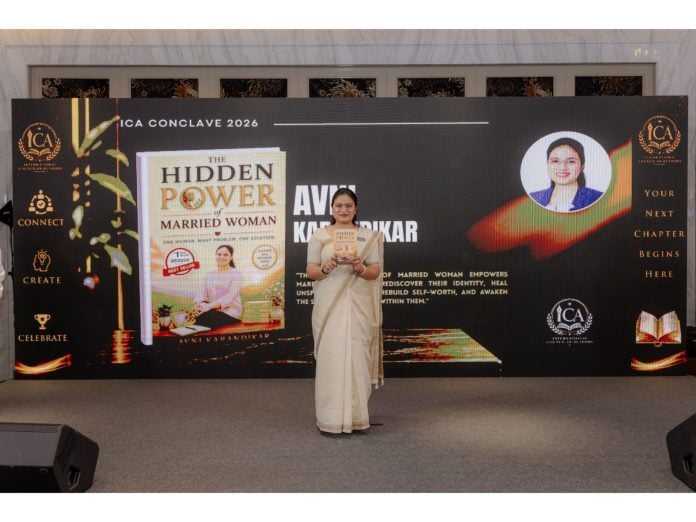 Ms. Avni Atharva Karandikar Launched The Hidden Power of Married Woman at ICA Conclave 2026