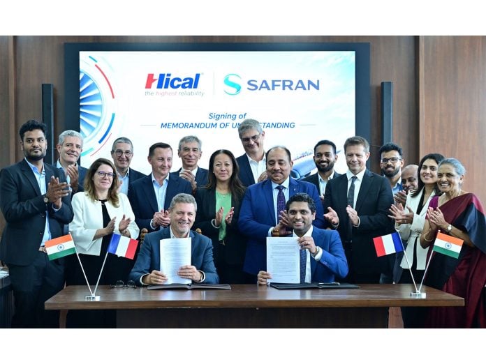 Hical Technologies Signs MoU with Safran Aerosystems to Explore the creation of a Joint Venture for manufacturing of Complex Rafale Systems in India