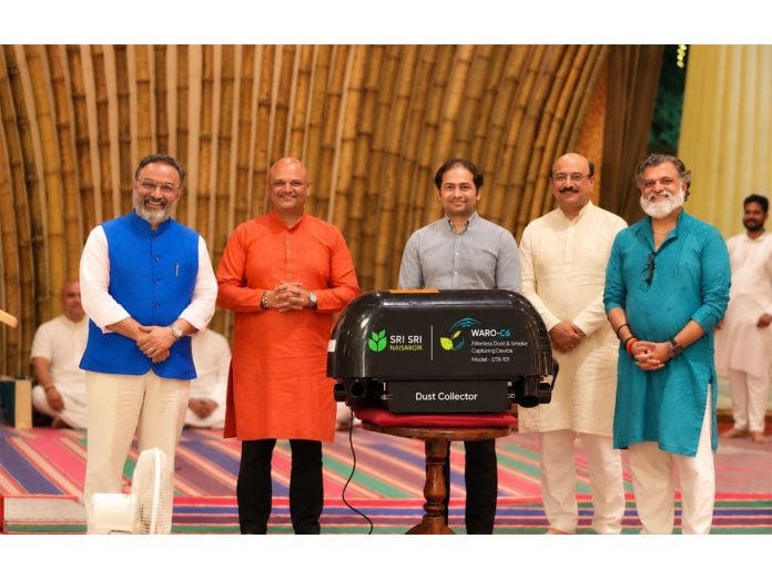 WARO-C6: Innovative, Scalable Technology by Art of Living-Sri Sri Naisargik, Emerges as a Sustainable Solution for Urban Air Pollution