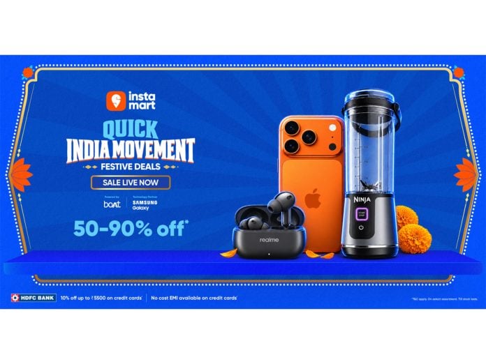 Quick India Movement Returns to Instamart, Bigger on Assortment and Deals
