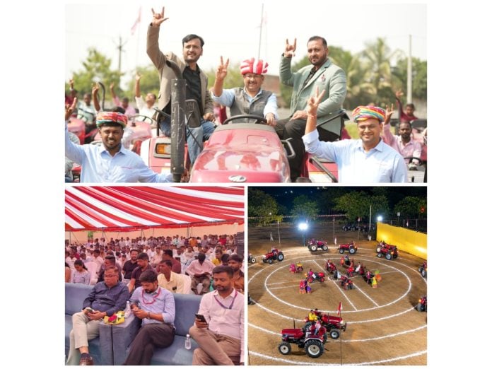 Lakhani Tractors, Vyara, Celebrates 11 Years of Trust and Partnership on the Auspicious Occasion of Navratri