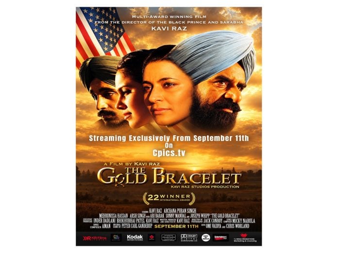 ‘The Gold Bracelet’—a film by writer, director, and producer Kavi Raz based on the 9/11 tragedy—is now streaming exclusively on Cpics.tv