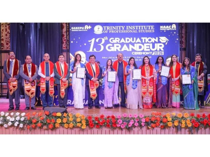 Trinity, Dwarka Celebrates 13th Convocation, “Graduation Grandeur 2026”