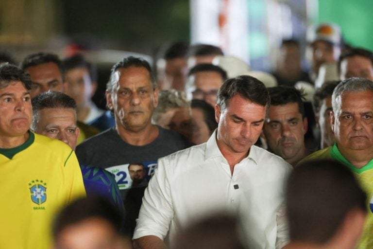 A timeline of Brazilian Senator Flavio Bolsonaro’s wild journey to the United States