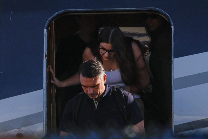 After landing in US, Flavio Bolsonaro declares himself Brazil’s rightful leader