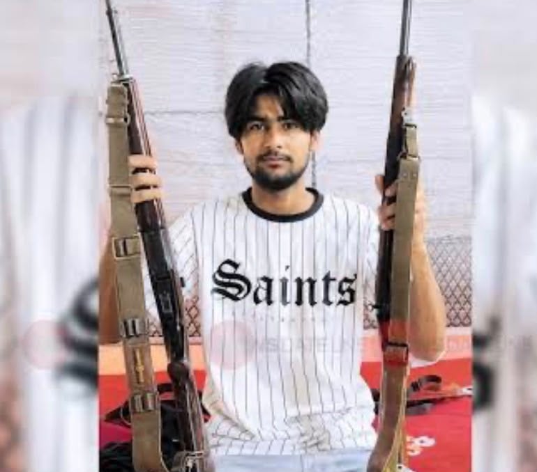 Ajmeet Singh had 12 cases registered against him including one under the Arms Act for possessing an illegal weapon | Special arrangement