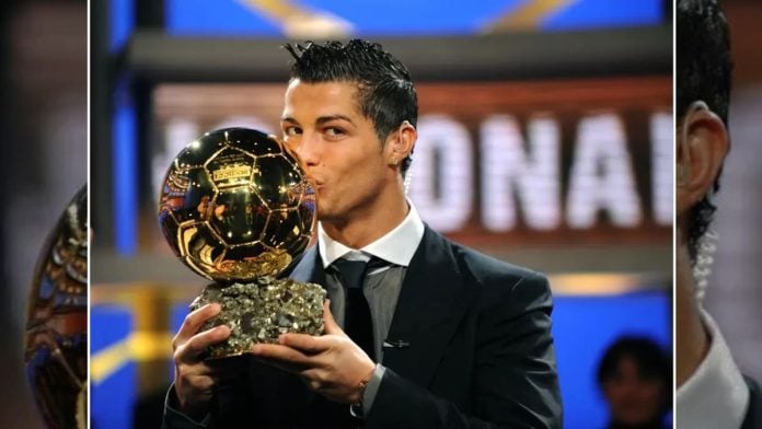 Cristiano Ronaldo won his first Ballon d'Or in 2008. He scored 42 goals in all competitions in the 2007-2008 season | Source: ballondor.com