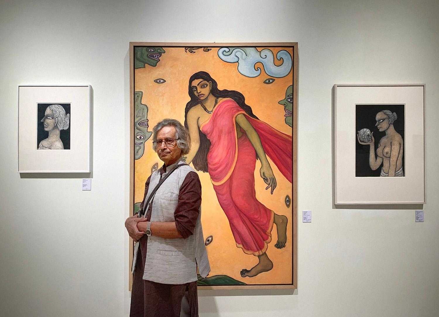 Photo of Jogen Chowdhury by Rohit Chawla