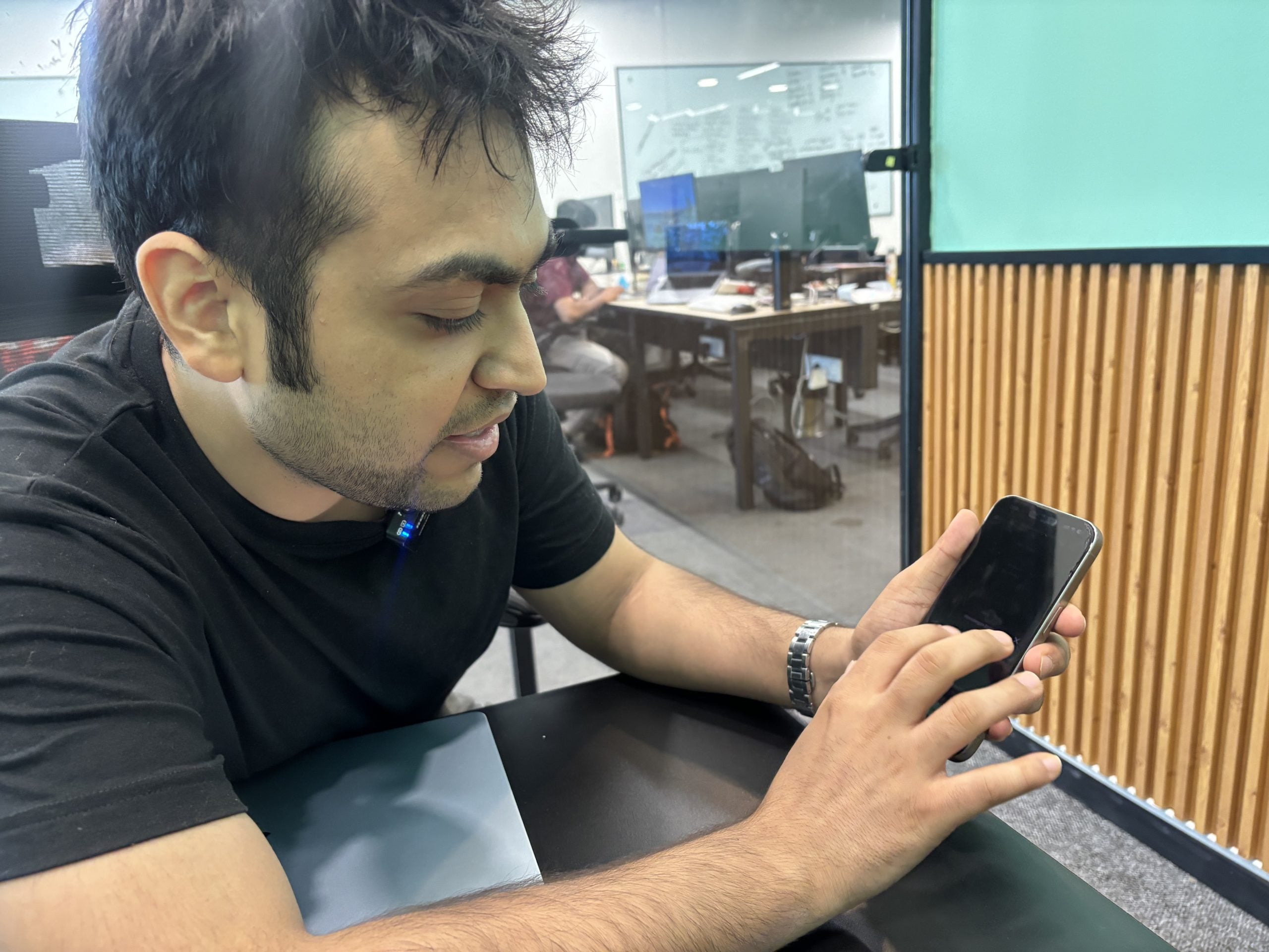 Cofounder Ishaan Gupta shows how they were connected with their initial users to improve the app consistently | Vitasta Kaul, ThePrint