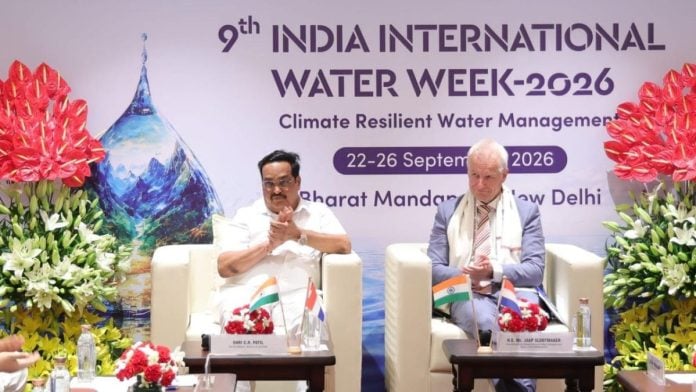 Union Minister for Jal Shakti, Shri C. R. Patil and Vice Minister for Infrastructure and Water Management, Netherlands, H.E. Mr. Jaap Slootmaker | Akanksha Mishra, ThePrint