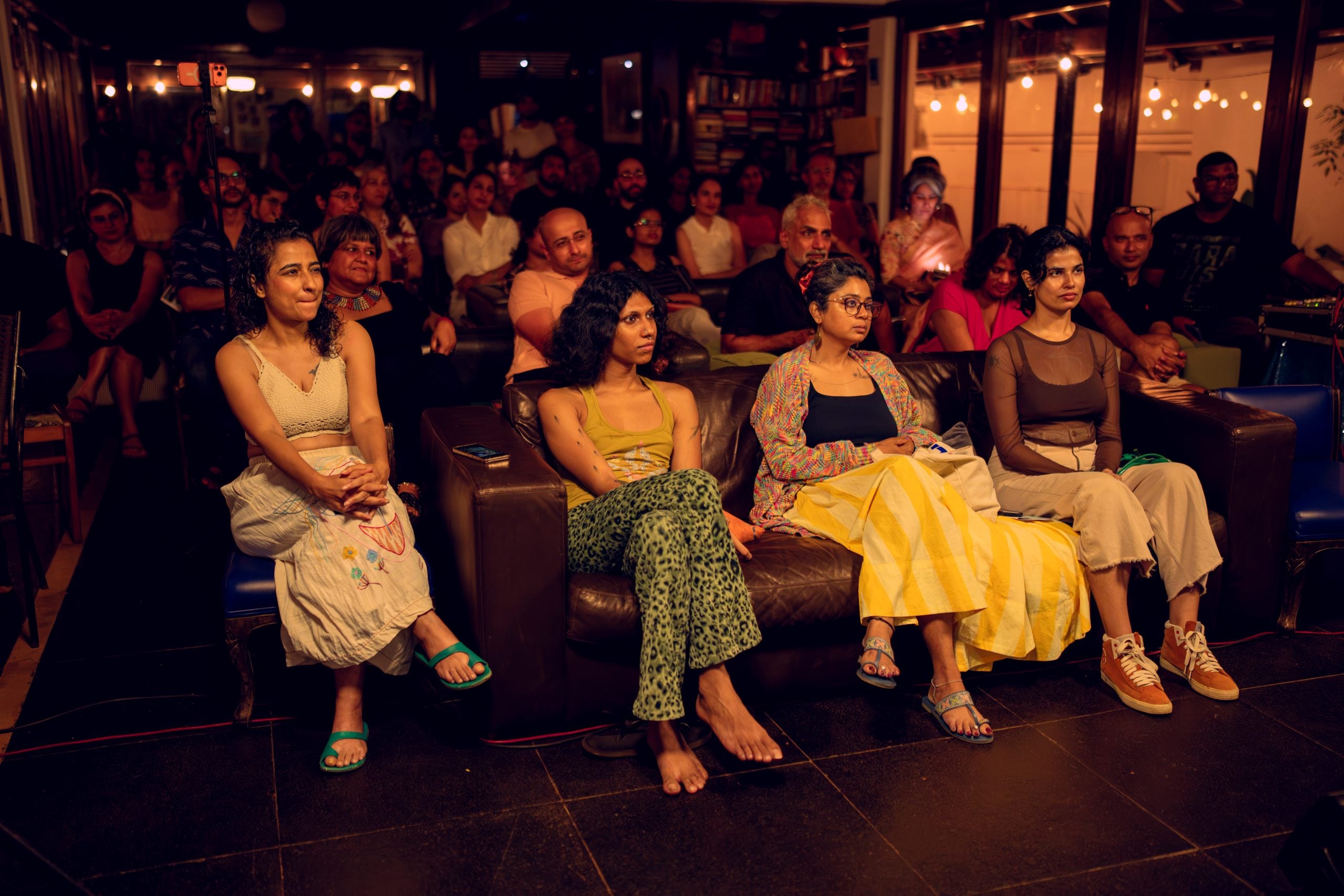 At the ‘Into-Me-See’ event organised by Creative Sangha, a collective of writers and performers, in Goa | Photo: By special arrangement