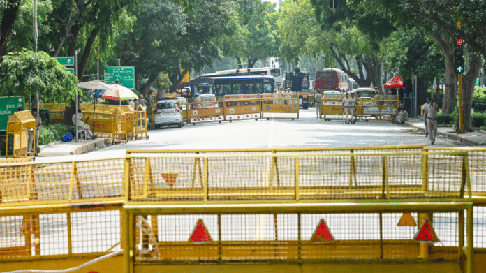 Prohibitory orders in Delhi ahead of Jantar Mantar protest. | ANI