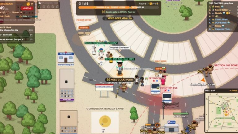 Jantar Mantar Chalo — The video game where protesters dodge cops, tear gas