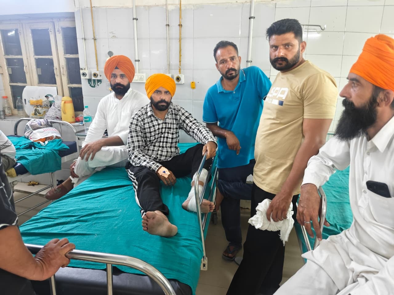 Jhota's friend Sukhi is under treatment at Mansa district civil hospital. | Mayank Kumar | ThePrint