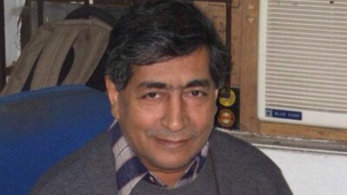 Retired JNU professor Kamal Mitra Chenoy | Photo: @KamaIChenoy/X