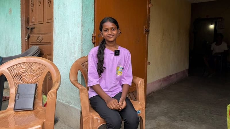 Mahto’s daughter, Arushi Kumari, sees her mother as a role model and is waiting to see whether she gets the job. Nootan Sharma | ThePrint