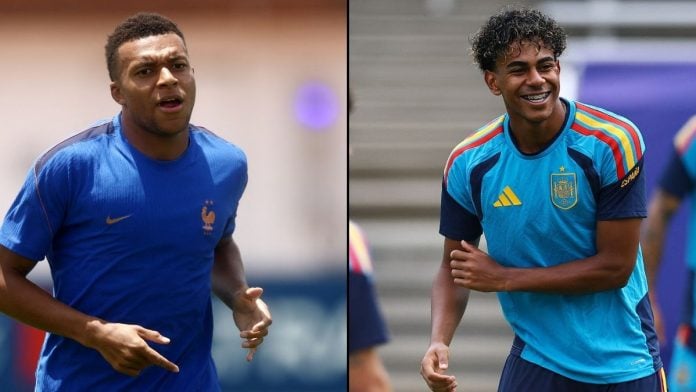 Kylian Mbappe (L) and Lamine Yamal are the favourites of this year to win the Ballon d'Or | Reuters