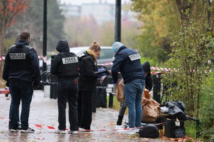 Macron says Paris suburb shooting that killed one person was terrorist and racist act