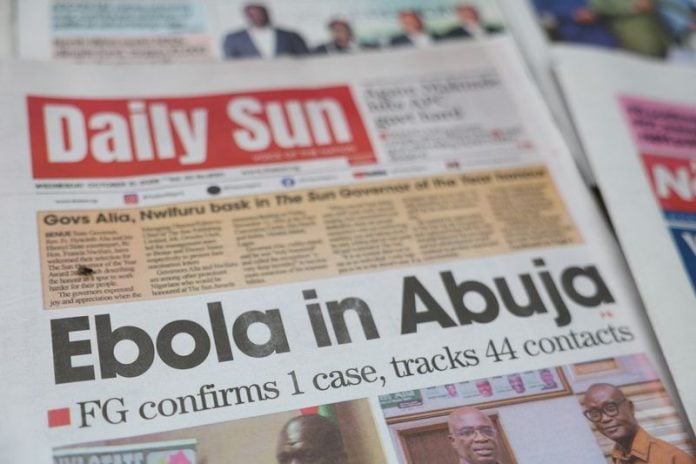 Nigeria says Ebola case remains isolated, urges calm