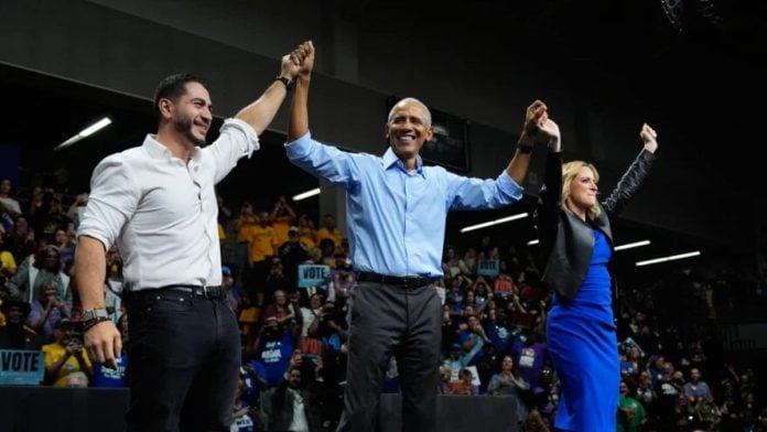 It was Barack Obama's first public show of support for El-Sayed | X