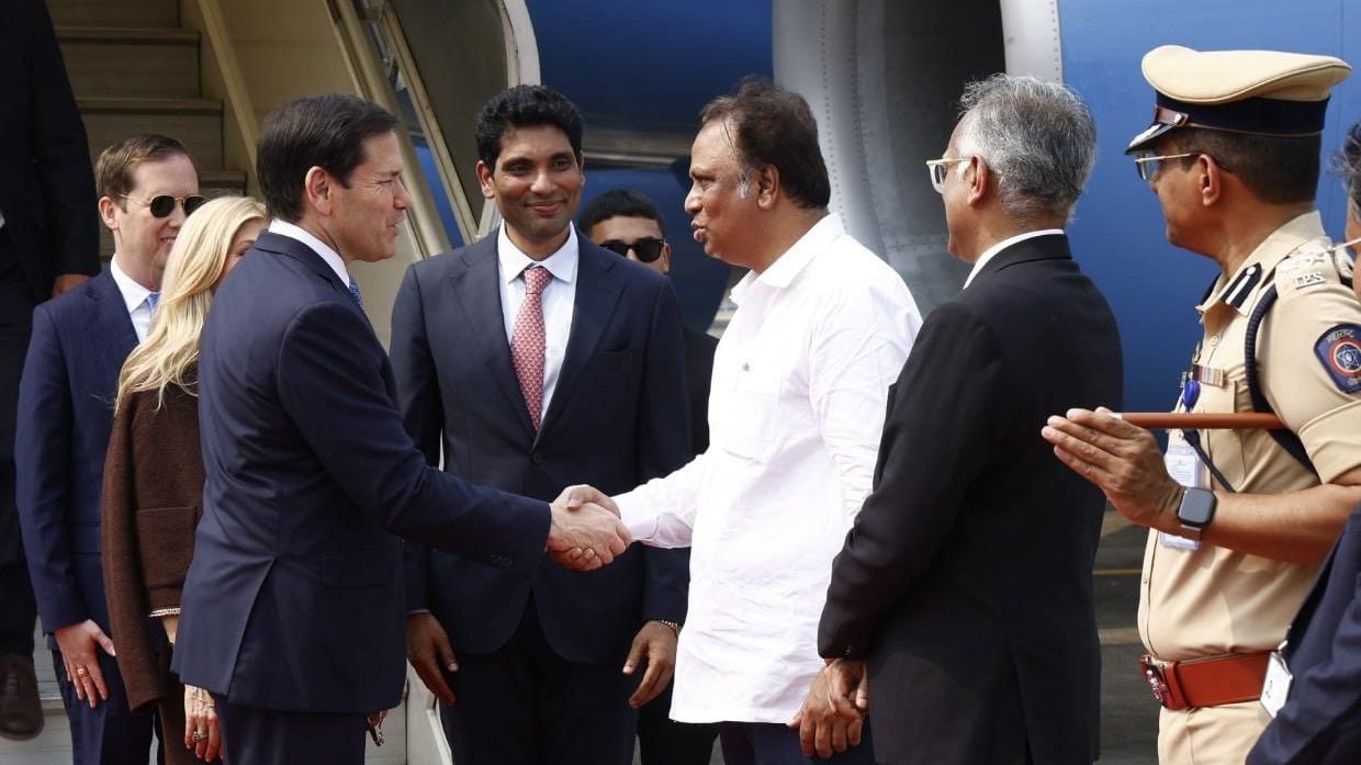 US Secretary of State Rubio visits India for trade and energy talks