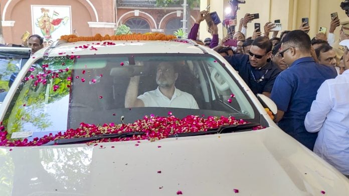 Rahul Gandhi in Sultanpur | PTI