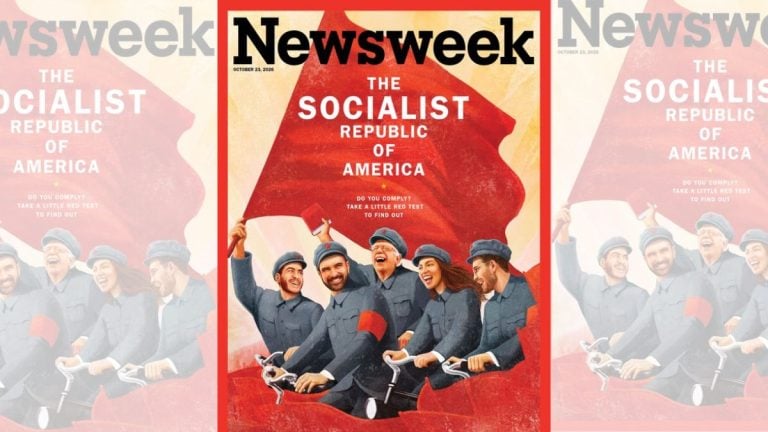 Newsweek cover is ‘Socialist Republic of America’. White House calls it misery, starvation