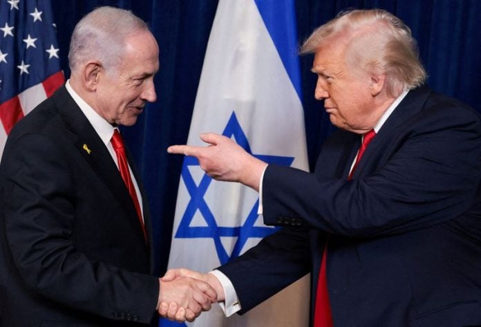 Trump endorses Netanyahu in close Israeli election