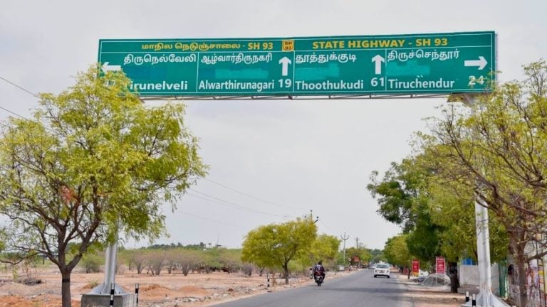 2-language policy ‘neglected’, Tamil Nadu cracks whip over Hindi on state highway signboard
