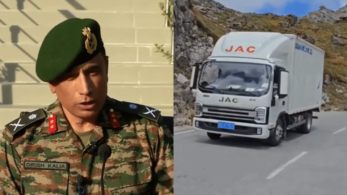 The Indian Army debunked Ritu Choudhary's claims on supplies not being sent to troops and Chinese vehicles entering India